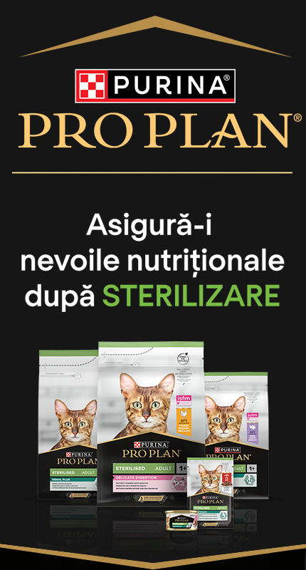 Purina PRO PLAN - hrana uscata pentru pisici sterilizate
