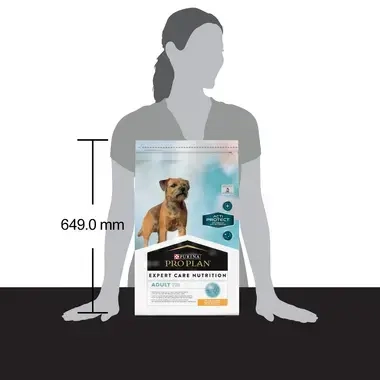 PURINA PRO PLAN EXPERT CARE NUTRITION ADULT Talie Mica si Foarte Mica Pui hrana uscata caini