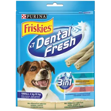 FRISKIES Dental Fresh pentru caini de talie mica