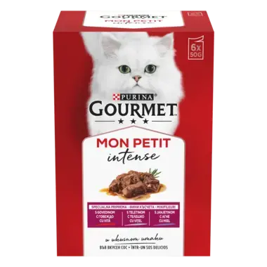 Hrana umeda pisici GOURMET Mon Petit Pachet Mixat Vita Vitel si Miel 